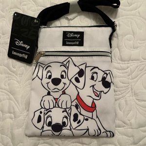 Loungefly "Disney's 101 Dalmatians" Passport Crossbody bag NWT